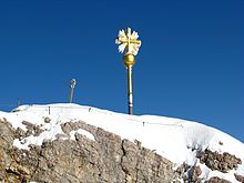 Szczyt Zugspitze