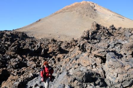 Stożek szczytowy Teide - jesteśmy na 3555