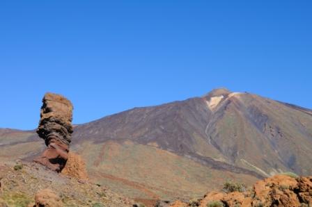 Teide - widok z kaldery